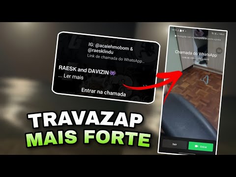 🥳 NOVO TRAVAZAP NUNCA VISTO NA WEB "bug call" NEM IMUNE AGUENTA | CRASH INFINITO BETA