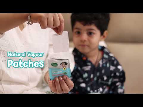 Natural Cold Relief Vapour Patches- provides relief from blocked nose