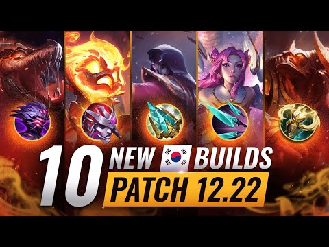 10 OP Korean Builds Everyone Should Try in THE PRESEASON - League of Legends Patch 12.22