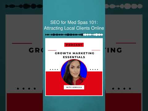 SEO for Med Spas 101: Attracting Local Clients Online