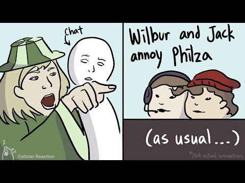 Wilbur and Jack annoy the heck out of Philza [Animatic]