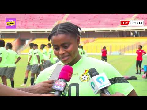 GHANA BLACK QUEENS TRAIN of JAPAN Friendly | PRESS CONFERENCE