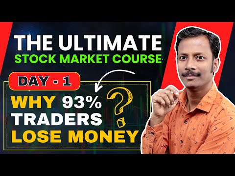 Share Market: Why 90 Percent of Traders Lose Money | The Ultimate Stock Market Course #day1