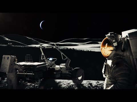 How will humans and robots work together on the Moon? 4k