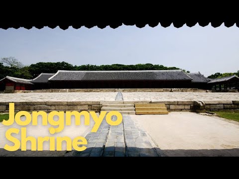 Exploring the Sacred Jongmyo Shrine in Korea