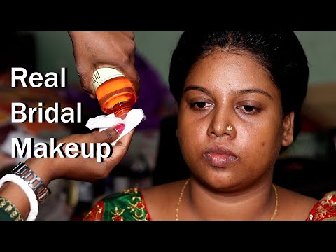 Summer Bridal Makeup/ Real Bridal Makeup/ Half Cut Crease Eye Makeup