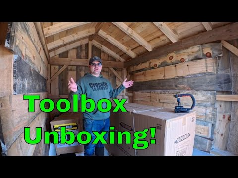 Preparing My Tractor For Winter Snow Removal + Exciting Tool Box Unboxing!