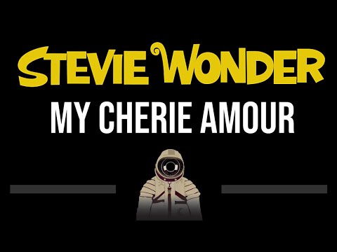 Stevie Wonder • My Cherie Amour (CC) 🎤 [Karaoke] [Instrumental]