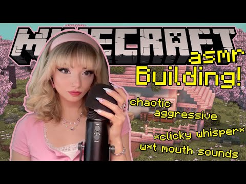 ASMR Building a Minecraft House