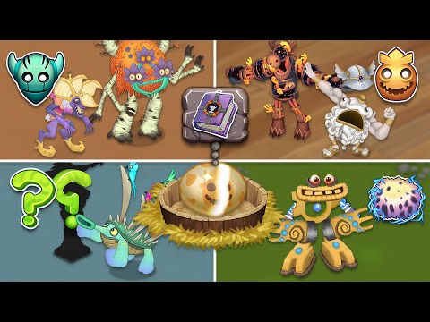 Breeding Guide 4.6 - All Monsters, Mystery Likes, Eggs, Inventories (My Singing Monsters)