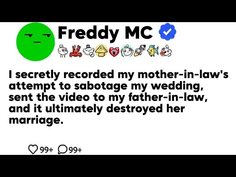 I secretly recorded my mother-in-law's attempt to sabotage my wedding, sent the video to my...