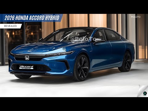 2026 Honda Accord Hybrid Unveiled - combines fuel efficiency with incredible agility!