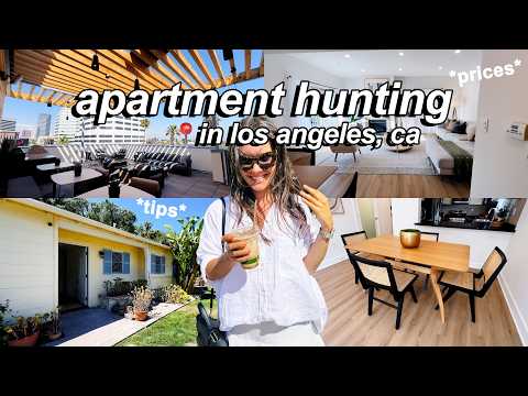 LA apartment hunting | touring 4 apartments w/prices + tips | PART #2