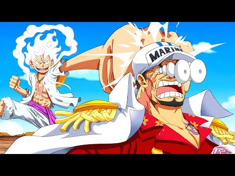 Gear 5 Luffy (almost) Solos The Admirals