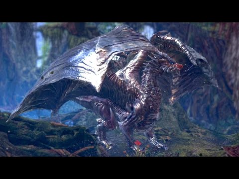 【MHWI】Kushala Daora Ecology [Elder's Recess/Ancient Forest]