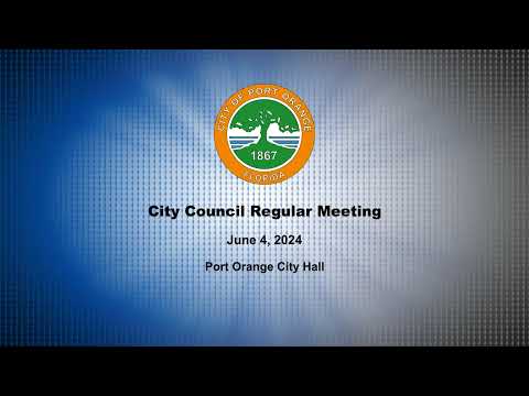 City Council Regular Meeting- 6/4/2024