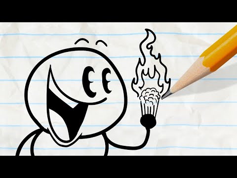 🔴 Pencilmation Live! Adventures of Pencilmate and Friends - Animated Cartoons