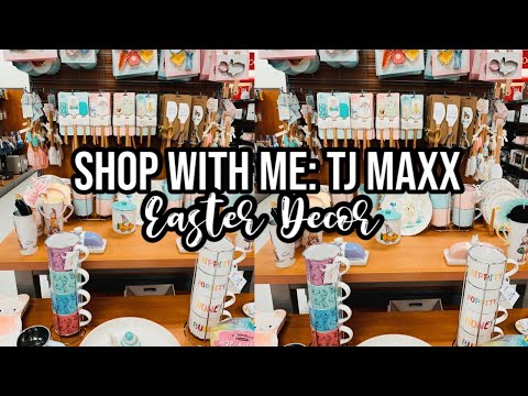 Shop With Me: TJ Maxx Easter Decor 2021 | TJ Maxx Haul 2021 | Shorts