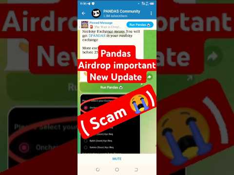 Panda Airdrop Token Withdraw Full Process || Panda Airdrop Profit Real Or Scam #shorts #pandacoin