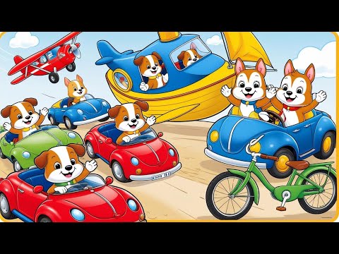 Zoom Zoom The Transport Song for kids l Kids Music Video l Lalafun Nursery Rhymes & Kids Songs