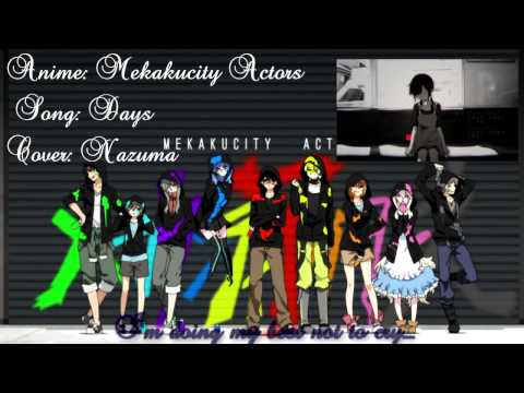 Mekakucity Actors ED: Days English Fandub [Nazuma]