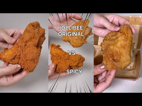 JOLLIBEE ORIGINAL vs SPICY #shorts