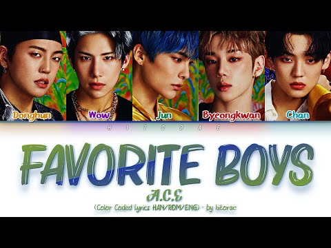 A.C.E – Favorite Boys (도깨비) (Goblin) Color Coded Lyrics HAN/ROM/ENG