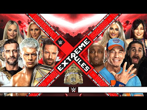 WWE Extreme Rules 2024 - Dream Card [v4]