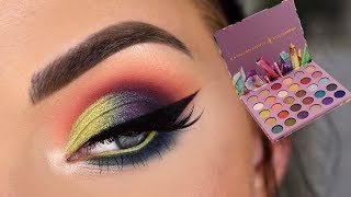 ColourPop x Kathleen Lights SO JADED Palette | Colorful Eye Makeup Tutorial