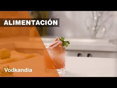 Vodkandia, el irresistible cóctel de sandía, miel y hierbabuena