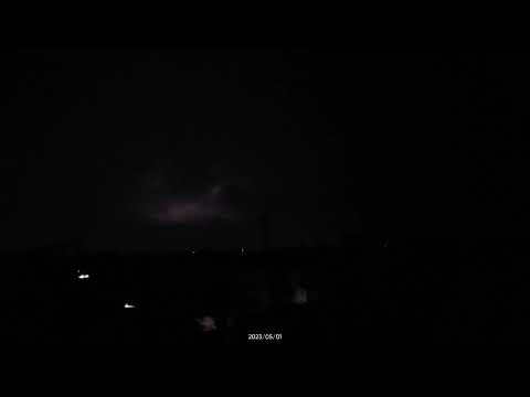 lightning in Karachi