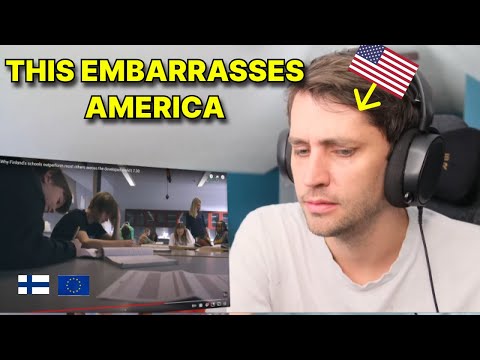 American reacts to why Finland schools way outperform American schools