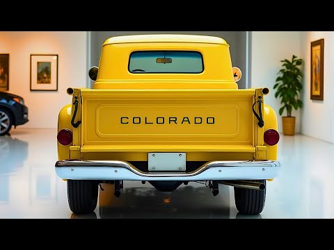 #2025 Chevrolet Colorado Vintage Pickup – A Perfect Blend of Retro Charm and Modern Performance#