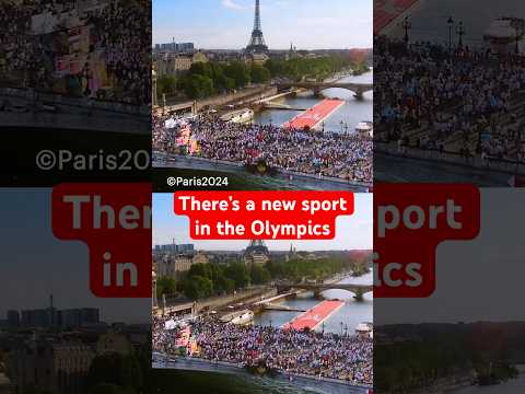 There’s a new sport in the Olympics this year #shorts #olympics #paris2024 #breaking #physics