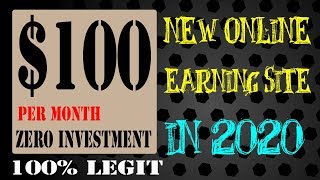 Make Money Online 2020 | Earn $100 Per Month From Home 2020