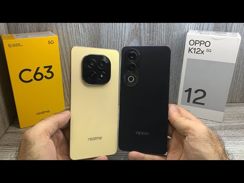 Realme C63 5g vs Oppo K12x 5g - Best konsa ? | Gaming Processor 🎮| Best Camera 📸 | Fast Charging ⚡️