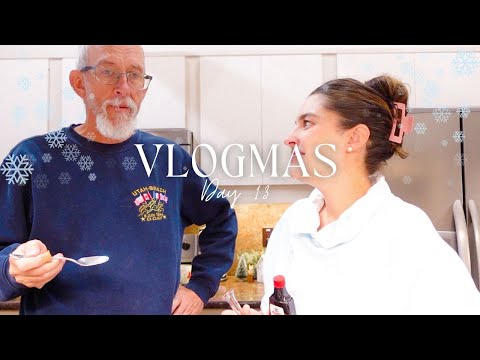 Christmas Baking With My Hubby & He Gets Injured | Vlogmas Day 13