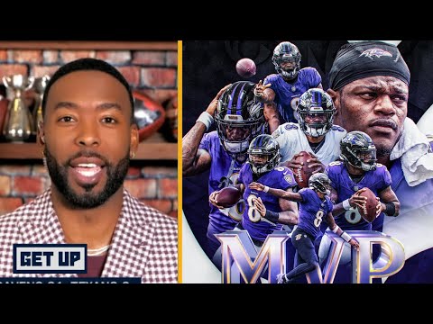 GET UP | Andrew Hawkins is ready call Lamar Jackson is the NFL MVP after Ravens 31-2 win over Texans