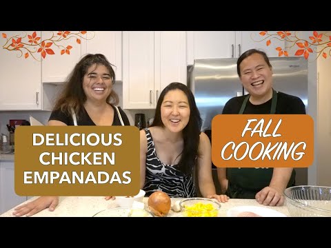 HOW TO MAKE DELICIOUS CHICKEN EMPANADAS, Cooking Challenge in the Kitchen! (Part One)