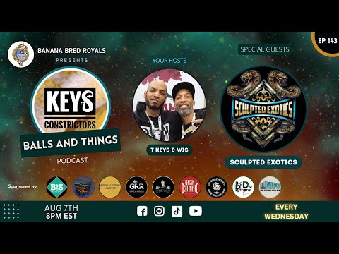 Balls and Things - Ep 143 - Sculpted Exotics #BallPythons #snake