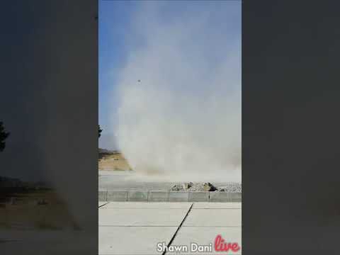 Encountering a tornado in the square of Persepolis