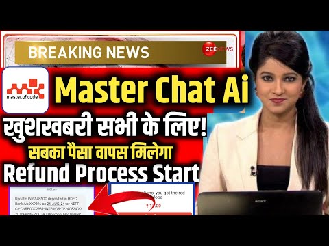 Master Chat Ai App Real Or Fake | Master Of Code App Withdrawal Problem | Master Chatbot app