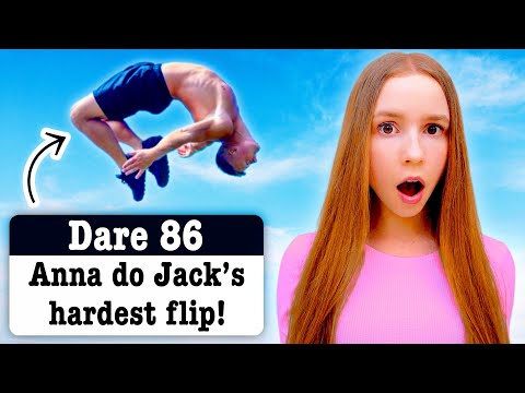 100 GYMNASTICS DARES IN 1 HOUR