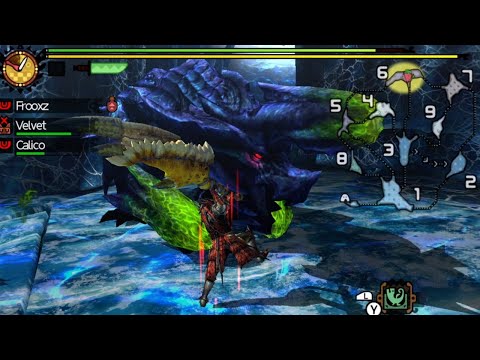 9 Star Key Quest | Frenzied Brachydios | Monster Hunter 4 Ultimate (Nintendo 3DS)