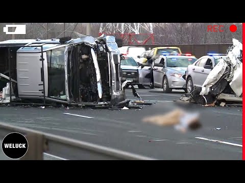 65 Tragic Moments! Idiots Driver Crashes On Road Got Instant Karma | Idiots In Cars !