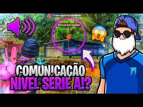 A MELHOR COMUNICAÇÃO DO FREE FIRE😱HIGHLIGHTS EM CAMPEONATOS💙