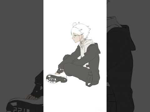 【イラストメイキング】Raindrops明那【描いてみた】#shorts