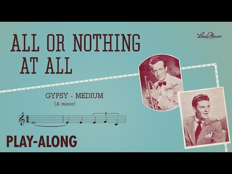 All or Nothing at All (Ami) - Gypsy Medium || BACKING TRACK