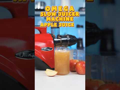 Fresh Homemade Apple Juice in Minutes - Omega Juicer NC900