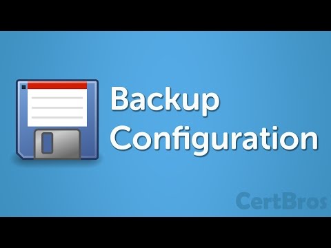 How to Backup Cisco Configuration